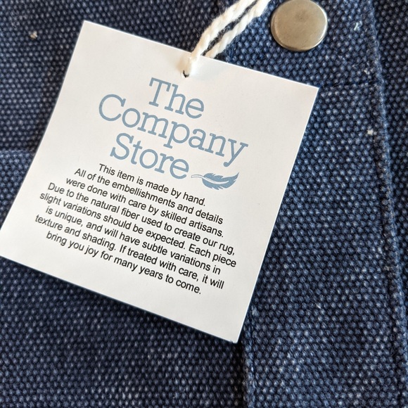 THE COMPANY STORE Animal Travel Tote Sturdy Canvas Straps NWT 19.5x15 - Picture 11 of 12